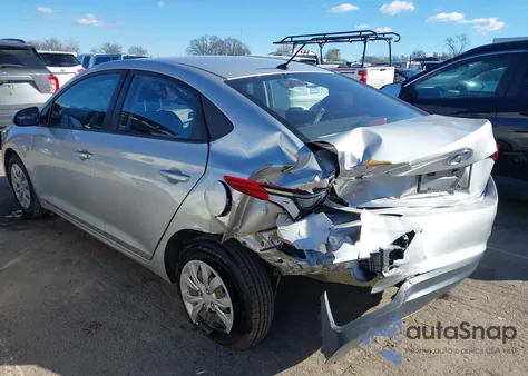 2020 Hyundai Accent Se из США, поврежденный, VIN 3KPC24A62LE099286